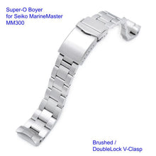 Super-O Boyer Stainless 316L Steel Watch Bracelet for Seiko
