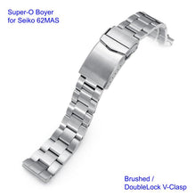 Super-O Boyer Stainless 316L Steel Watch Bracelet for Seiko