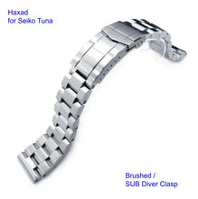 Hexad Stainless 316L Steel Watch Bracelet for Seiko