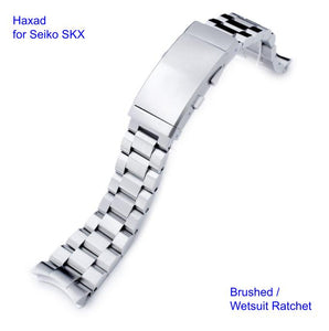 Hexad Stainless 316L Steel Watch Bracelet for Seiko