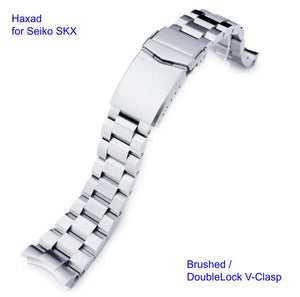 Hexad Stainless 316L Steel Watch Bracelet for Seiko