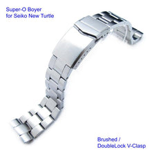 Super-O Boyer Stainless 316L Steel Watch Bracelet for Seiko