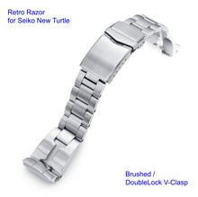 Retro Razor Stainless 316L Steel Watch Bracelet for Seiko