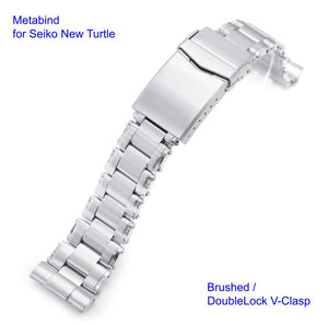 Metabind Rivet Stainless 316L Steel Watch Bracelet for Seiko