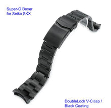 Super-O Boyer Stainless 316L Steel Watch Bracelet for Seiko SKX