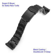 Super-O Boyer Stainless 316L Steel Watch Bracelet for Seiko