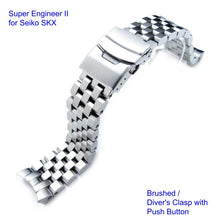 Super Engineer II Stainless 316L Steel Watch Bracelet for Seiko SKX www.watchoutz.com