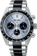 Seiko Prospex Speedtimer Solar Chronograph Limited Edition Icy Blue Dial SSC909 (SBDL093) www.watchoutz.com