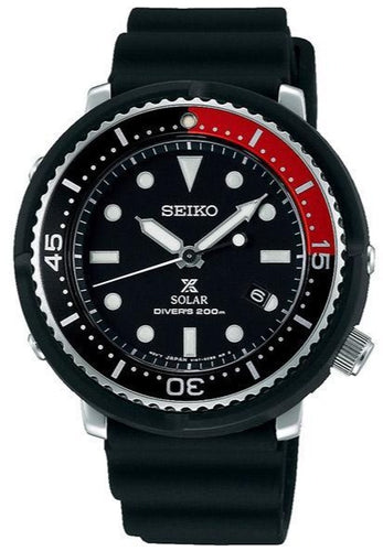 SEIKO PROSPEX X LOWERCASE SOLAR DIVERS TUNA STBR009 www.watchoutz.com