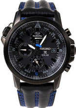 SEIKO PROSPEX X SUBARU SOLAR CHRONOGRAPH 2017 SZTR006 leather strap www.watchoutz.com