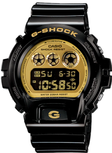 F91WM-9A | Gold and Black Digital Watch | CASIO