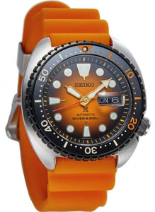 Seiko Prospex Thailand 30th Anniversary Limited Edition "Khom Yee Peng" Automatic Diver King Turtle SRPH35K1 Orange Rubber Band www.watchoutz.com