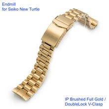 Endmill Stainless 316L Steel Watch Bracelet for Seiko