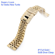 Super-J Louis Stainless 316L Steel Watch Bracelet for Seiko