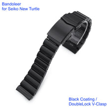 Bandoleer Stainless 316L Steel Watch Bracelet for Seiko