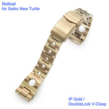 Rollball Stainless 316L Steel Watch Bracelet for Seiko