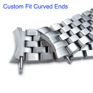 Super Engineer II Stainless 316L Steel Watch Bracelet for Seiko Curved Ends www.watchoutz.com