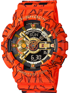 CASIO G-SHOCK DRAGON BALL Z LIMITED EDITION GA-110JDB-1A4 watchoutz.com