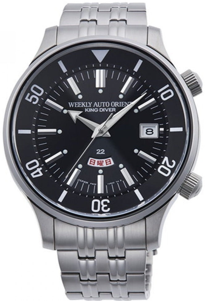 Orient Revival King Diver 70th Anniversary Limited Model RN-AA0D11B. Available at Watchoutz.com, Hong Kong's top online watch retailer. Enjoy fast, secure international shipping and shop genuine Japanese watches with over 13 years of exceptional service. Visit Watchoutz International for your horology treasure hunt.
