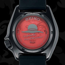 Seiko 5 Sports X ONE PIECE "Monkey D. Luffy" Automatic Street Series Limited Edition SRPH65K1 www.watchoutz.com 