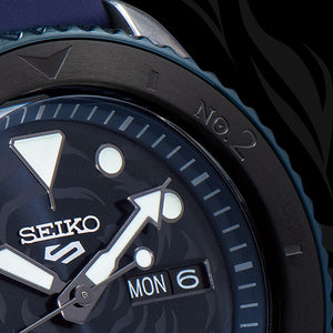 Seiko 5 Sports X ONE PIECE "Sabo" Automatic Street Series Limited Edition SRPH71K1 www.watchoutz.com