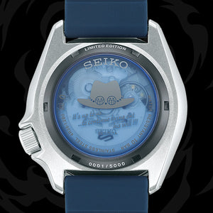 Seiko 5 Sports Street Style X ONE PIECE "Sabo" Mechanical Automatic Limited Edition SRPH71 SRPH71K1 Watchoutz.com