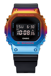 Casio G-Shock X MEDICOM TOY BE@RBRICK 400% "Shanghai Night" Metal Covered Bezel GM-5600SN-1PFB www.watchoutz.com