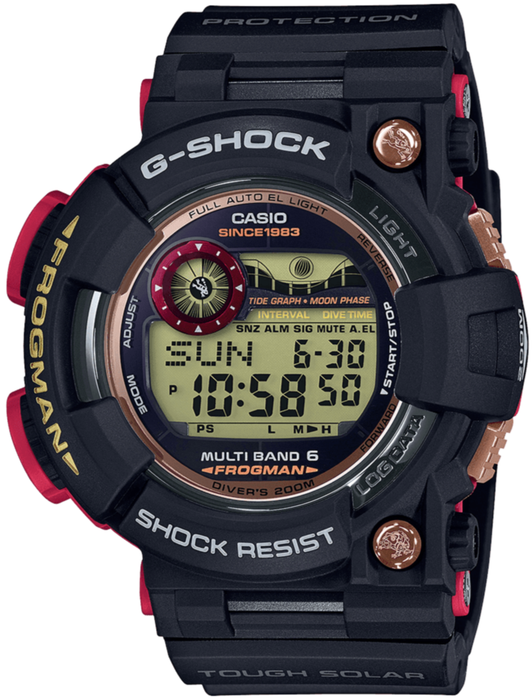 Casio G-shock Frogman 35th Anniversary Magma Ocean GWF-1035F-1JR www.watchoutz.com