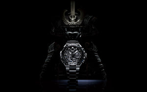 CASIO G-SHOCK MR-G GPS HYBRID WAVE CEPTOR TITANIUM MRG-G1000B-1A banner www.watchoutz.com