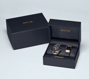 Casio G-Shock MT-G Tough Solar Smartphone Link Black-Gold MTG-B3000BDE-1A Box www.watchoutz.com