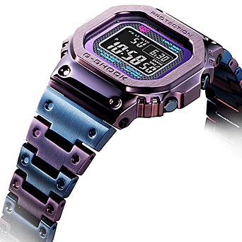 Casio G-Shock Full Metal Purple-Grey Higurashi Tokyo GMW-B5000PB-6