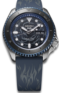 Seiko 5 Sports Street Style X ONE PIECE "Sabo" Mechanical Automatic Limited Edition SRPH71 SRPH71K1 Watchoutz.com