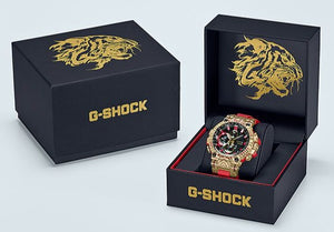 Casio G-Shock MT-G Year Of The Tiger Red-Gold Limited Edition MTG-B1000CX-4A Box www.watchoutz.com