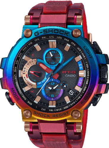 Casio G-Shock MT-G Volcanic Lightning Special Edition MTG-B1000VL-4 www.watchoutz.com