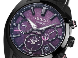 Seiko Astron GPS Solar 140th Anniversary Limited Edition SBXC083 / SSH083 side www.wacthoutz.com