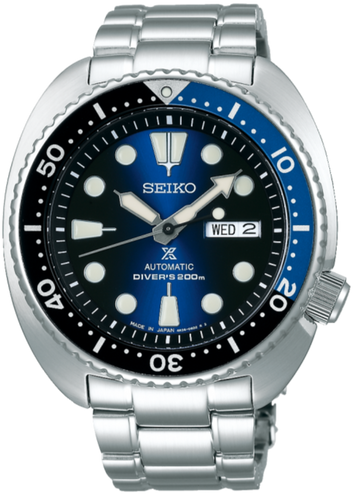 Seiko Prospex Automatic 200M Diver Turtle Batman Bezel SBDY013 www.watchoutz.com